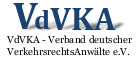 Logo Verband deutscher Verkehrsrechtsanwälte (VdVKA  e.V.)